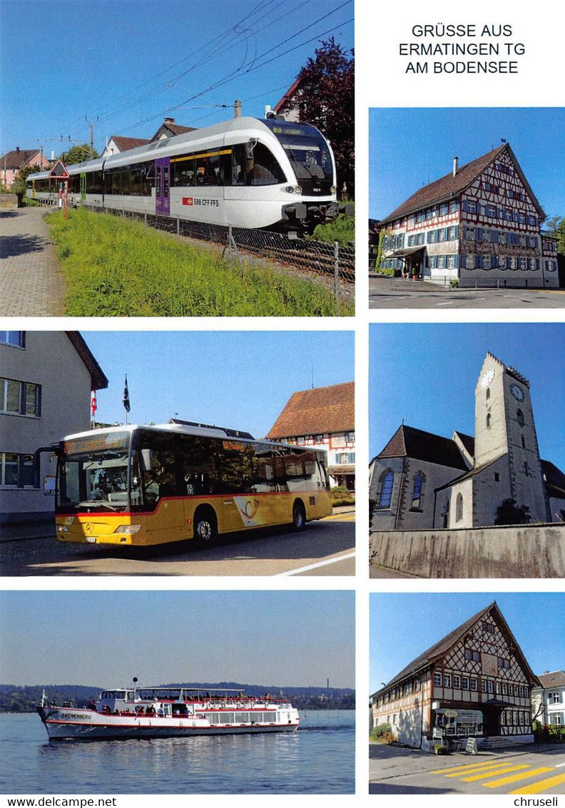 Ermatingen  6 Bild   H  Postauto   Limitierte Auflage! - Ermatingen