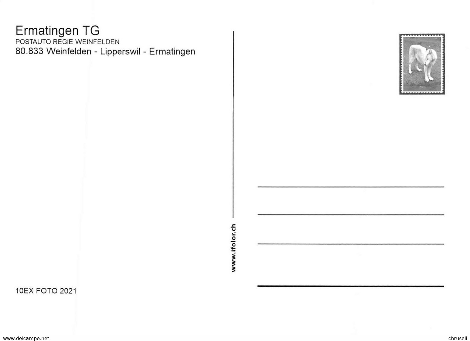 Ermatingen    Q  Postauto   Limitierte Auflage! - Ermatingen