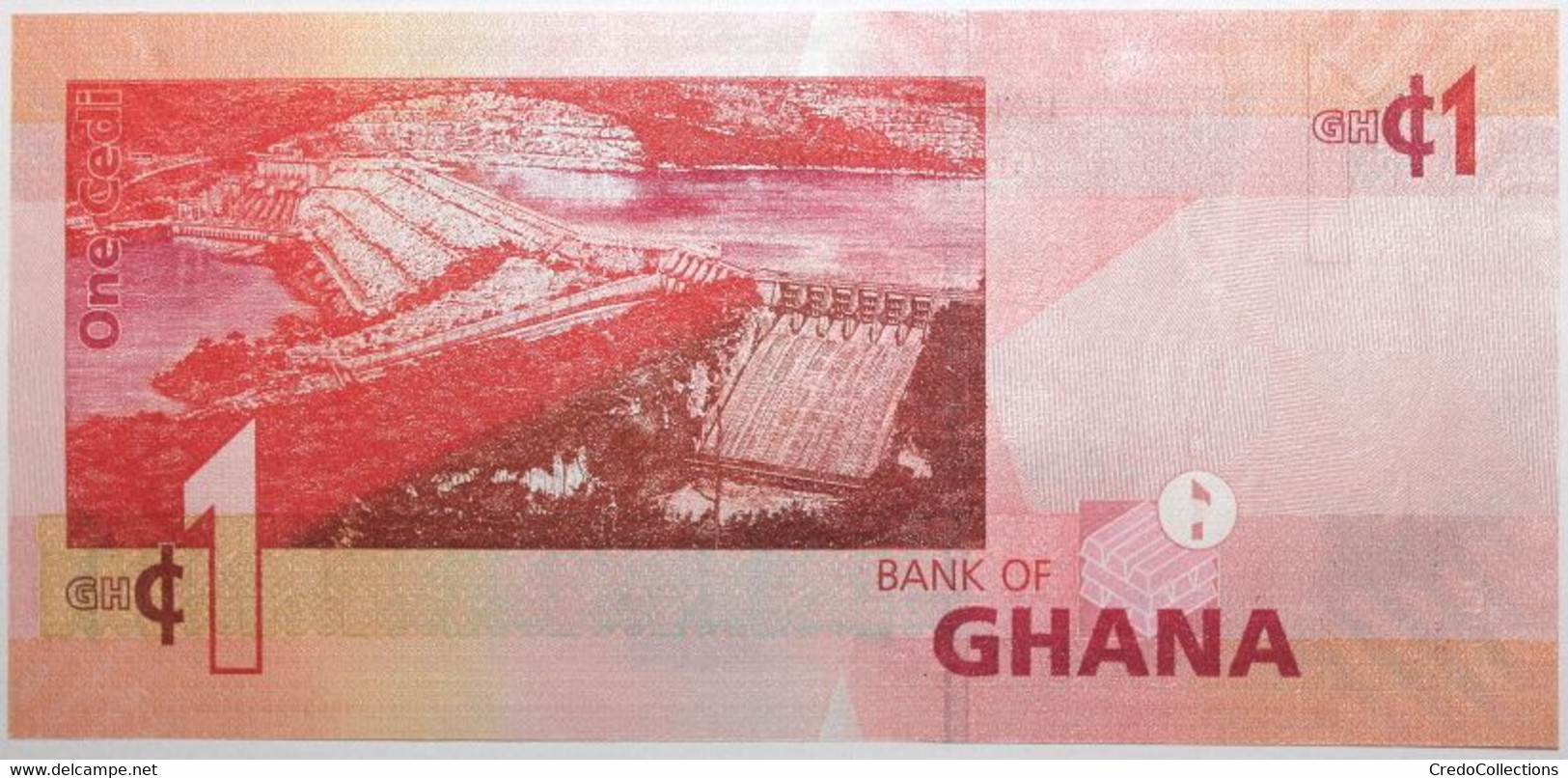 Ghana - 1 Cedi - 2017 - PICK 37g - NEUF - Ghana