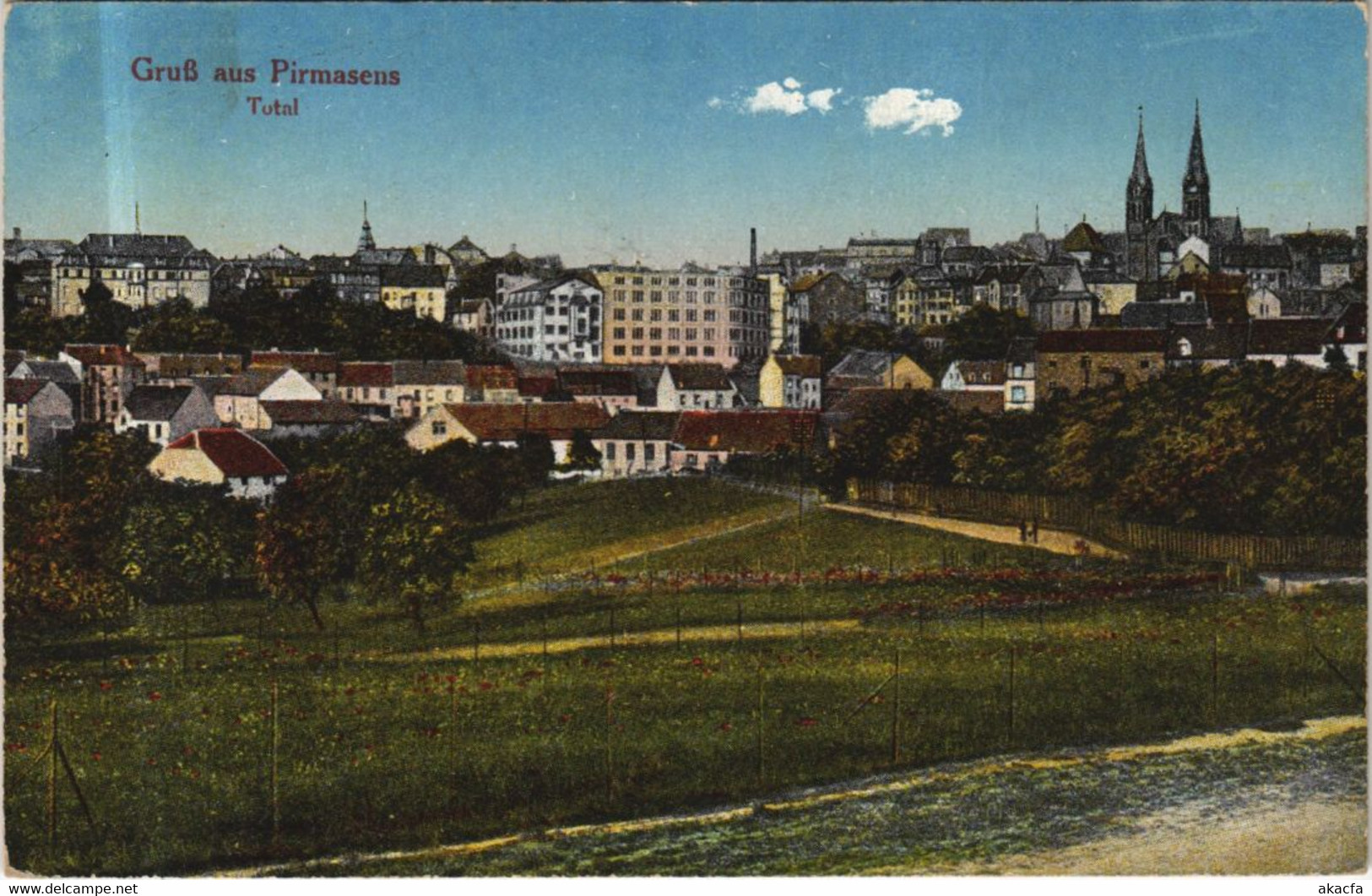 CPA AK PIRMASENS Totalansicht GERMANY (1161931) - Pirmasens