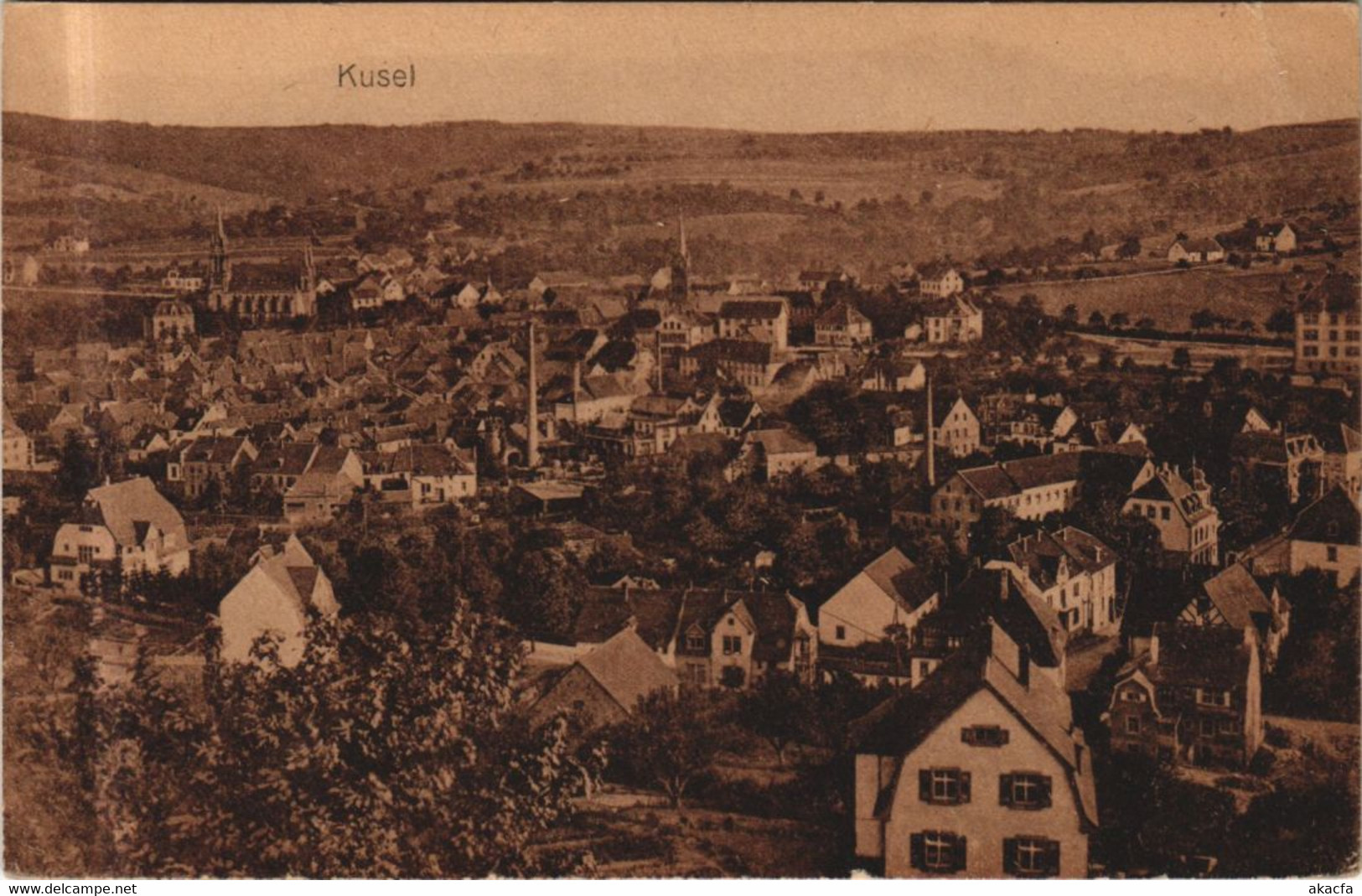 CPA AK KUSEL Totalansicht GERMANY (1161950) - Kusel