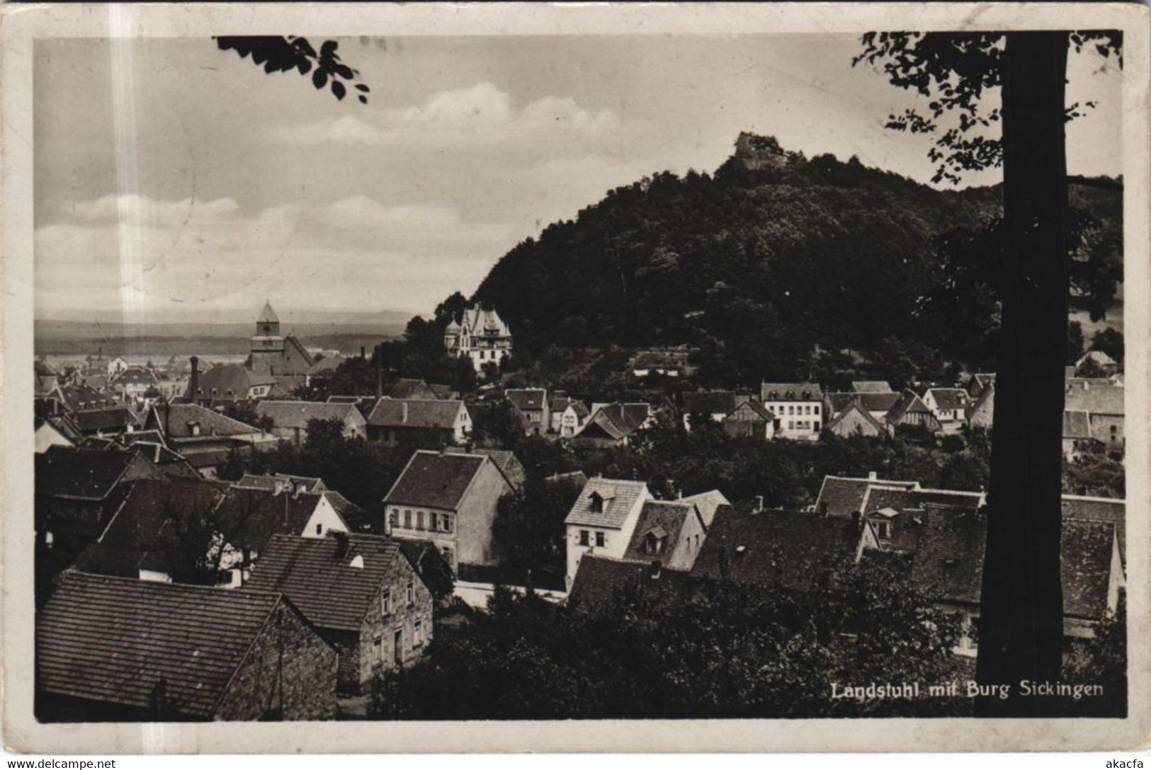 CPA AK LANDSTUHL Mit Burg Sickingen GERMANY (1161954) - Landstuhl