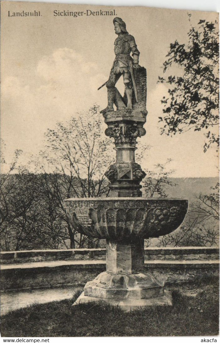 CPA AK LANDSTUHL Sickinger-Denkmal GERMANY (1161969) - Landstuhl
