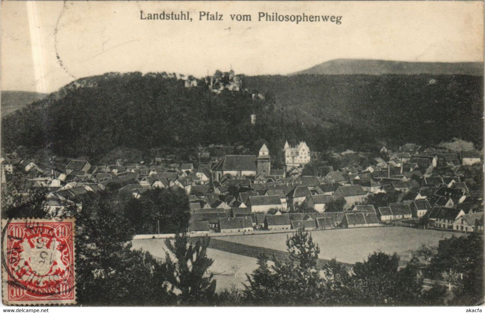CPA AK LANDSTUHL Pfalz Vom Philisophenweg GERMANY (1161979) - Landstuhl