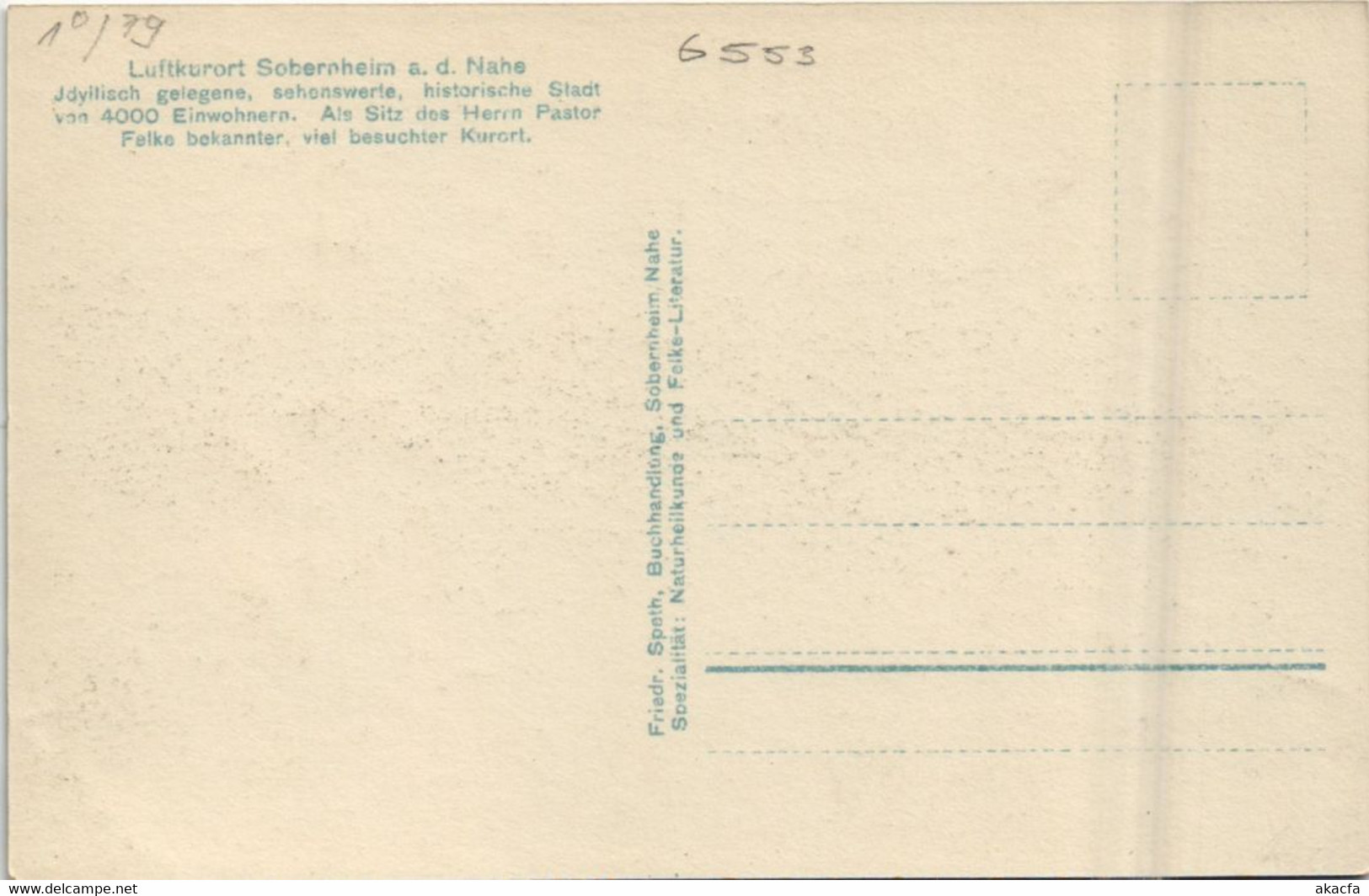 CPA AK BAD SOBERNHEIM Altes Rathaus GERMANY (1162094) - Bad Sobernheim