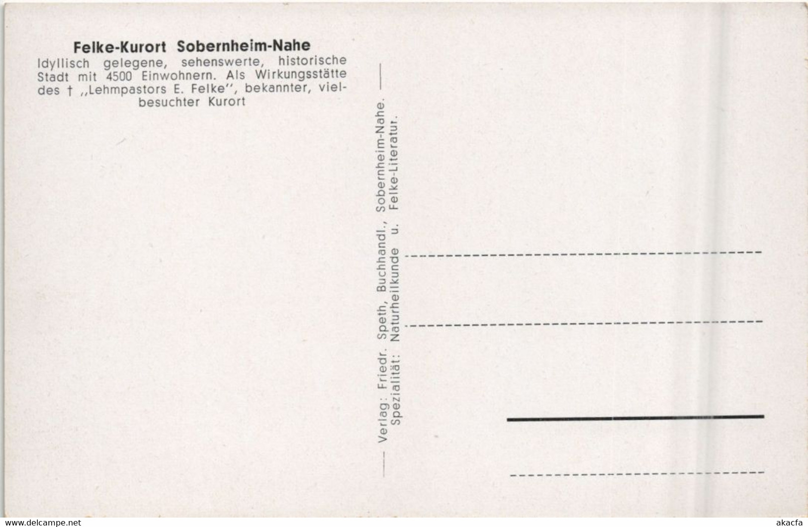 CPA AK BAD SOBERNHEIM Blick Auf Kurhauser U. Erholungsheim GERMANY (1162382) - Bad Sobernheim