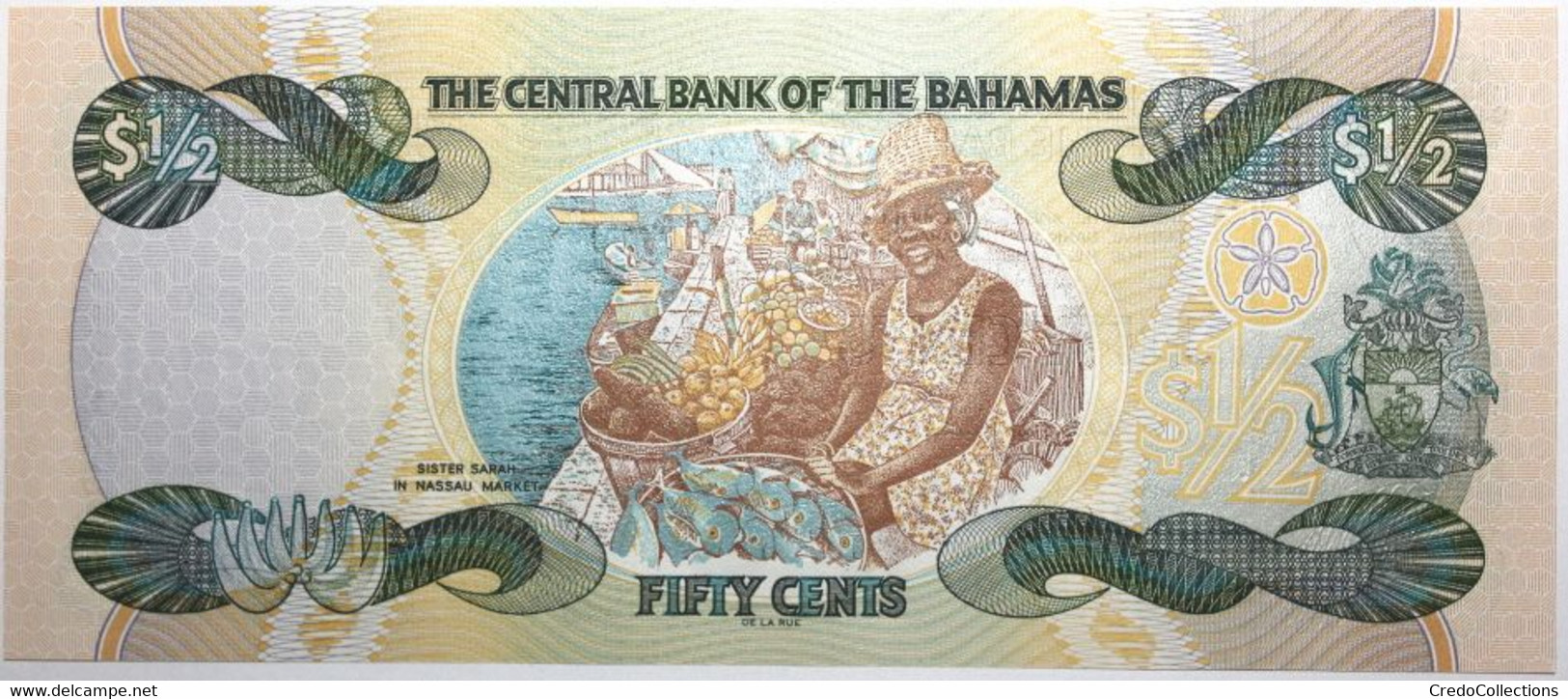 Bahamas - 0,5 Dollar - 2001 - PICK 68 - NEUF - Bahamas