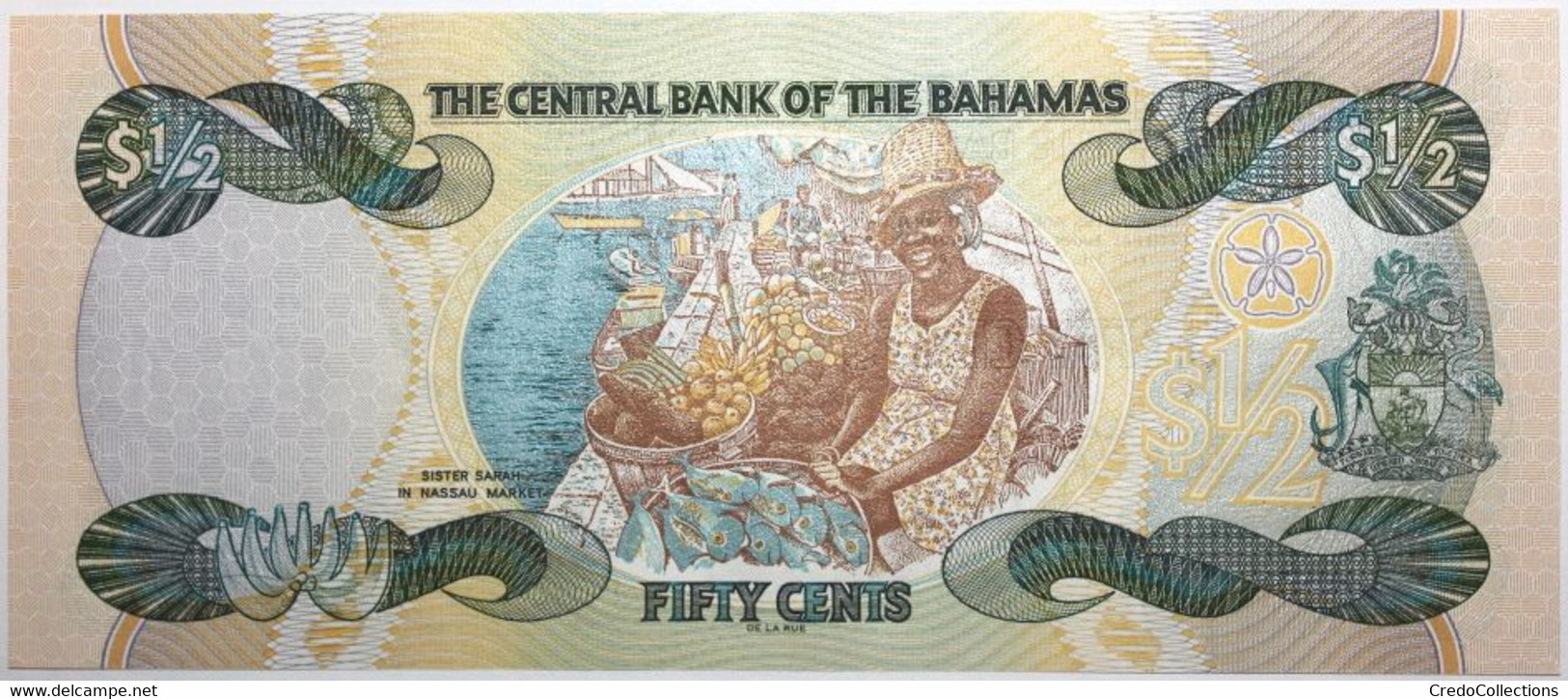 Bahamas - 0,5 Dollar - 2001 - PICK 68 - NEUF - Bahamas