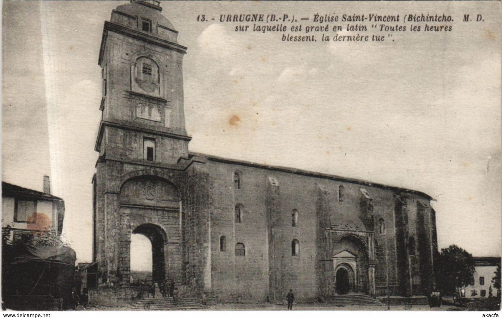 CPA URRUGNE Eglise Saint-Vicent (1163482) - Urrugne