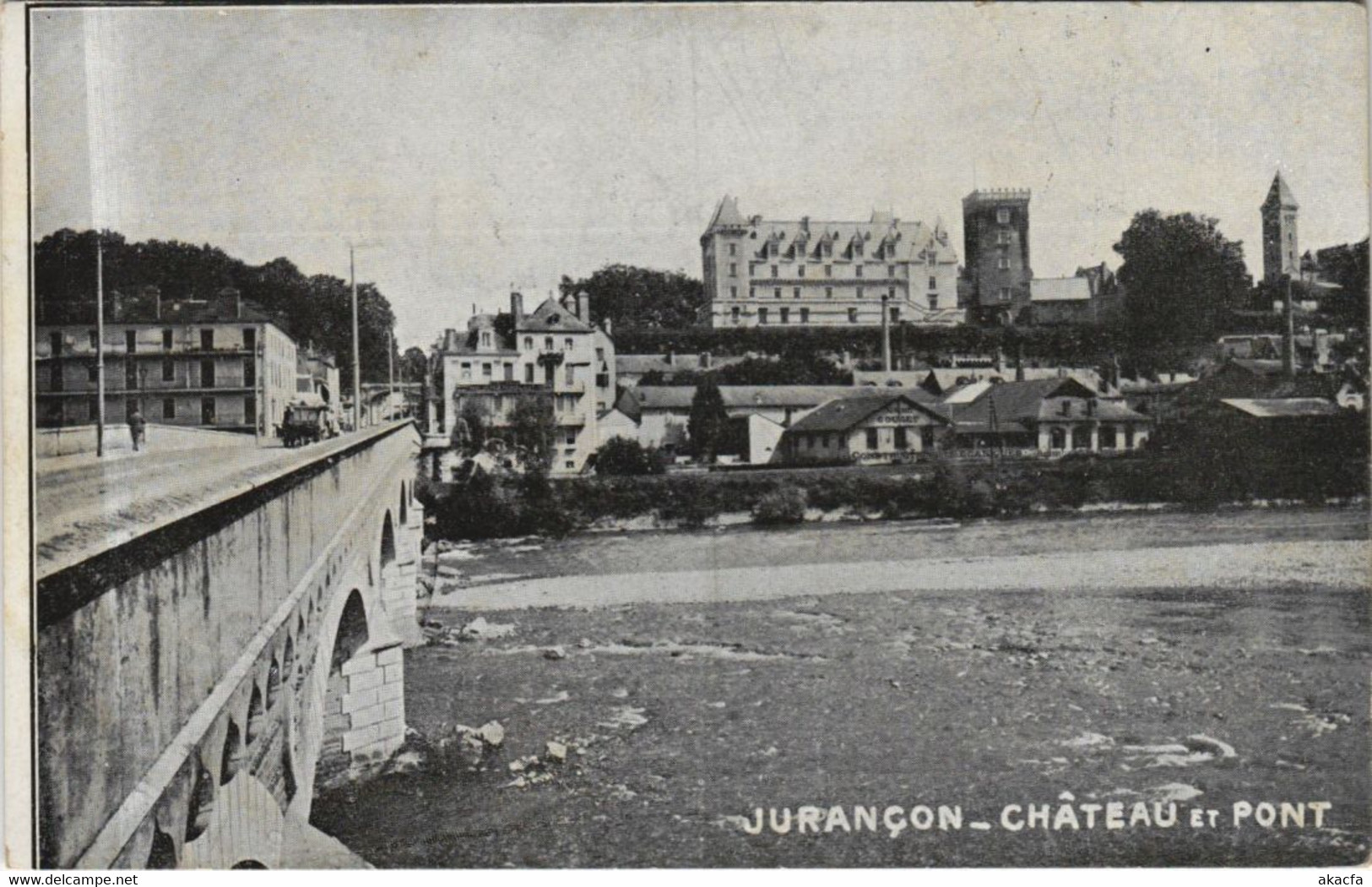 CPA JURANCON Chateau Et Pont (1163544) - Jurancon