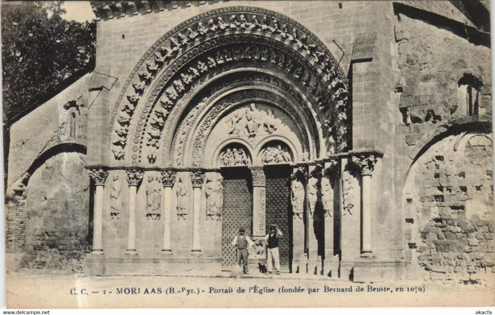 CPA MORLAAS Portail De L'Eglise (1163684) - Morlaas