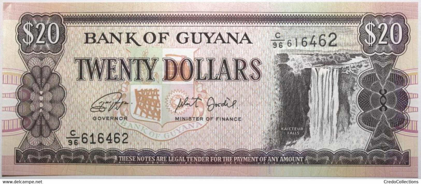 Guyana - 20 Dollars - 2018 - PICK 30g - NEUF - Guyana