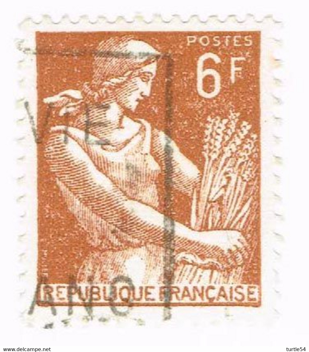 France, N° 1115 Obl. - Type Moissonneuse - 1957-1959 Moissonneuse