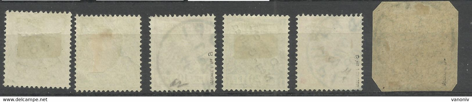 Deutsch-Neuguinea 1/6 Gest., Teilweise Geprüft Jäschke-Lantelme - German New Guinea