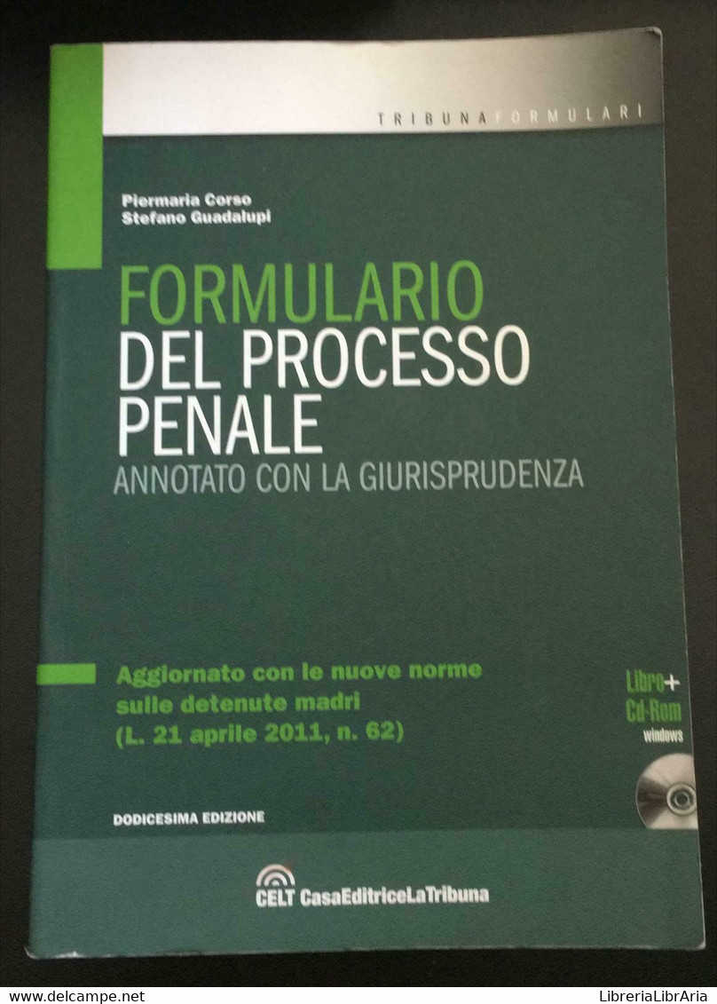 Formulario Del Processo Penale: Annotato Con La Giurisprudenza - P - Taalcursussen