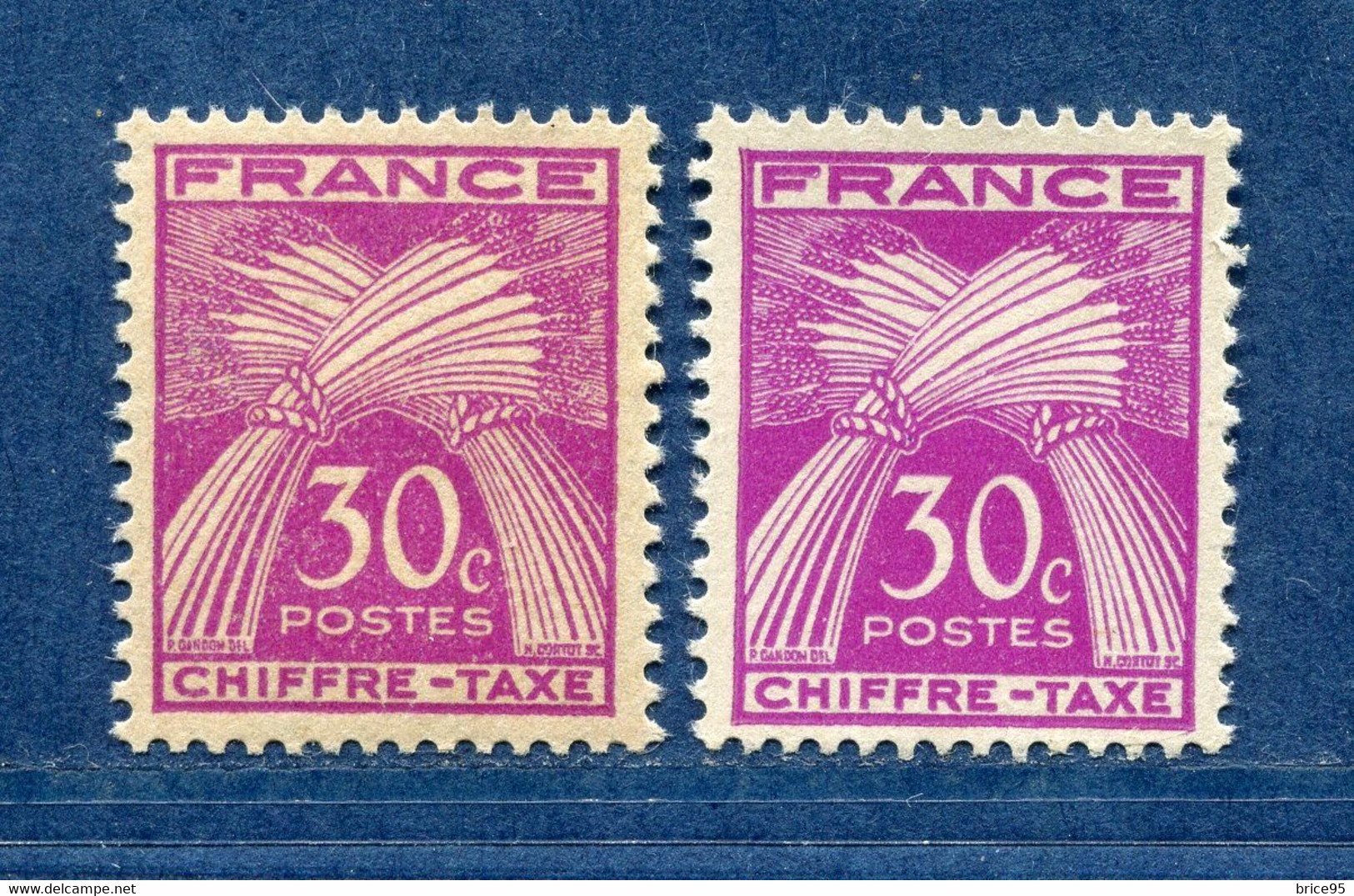⭐ France - Variété - YT Taxe N° 68 - Couleurs - Pétouilles - Neuf Sans Charnière - 1943 ⭐ - Neufs