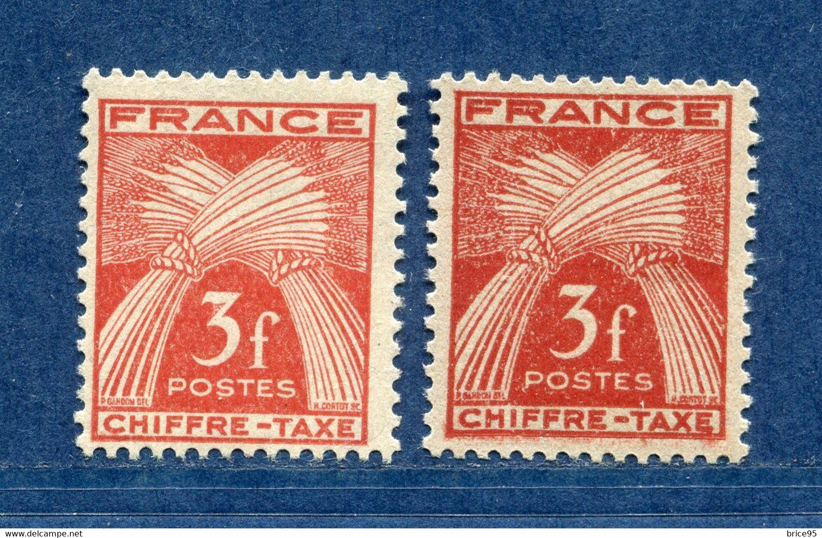 ⭐ France - Variété - YT Taxe N° 73 - Couleurs - Pétouilles - Neuf Sans Charnière - 1943 ⭐ - Nuovi