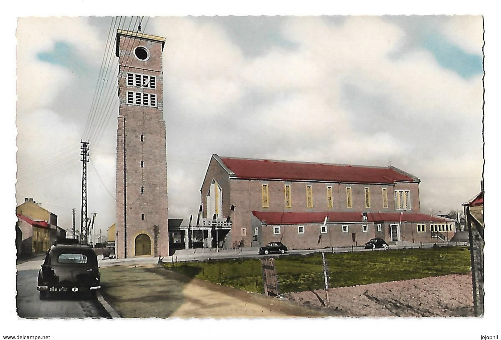 Hagondange - Nouvelle église  - éd. E. Adam - écrite 1961 - Hagondange