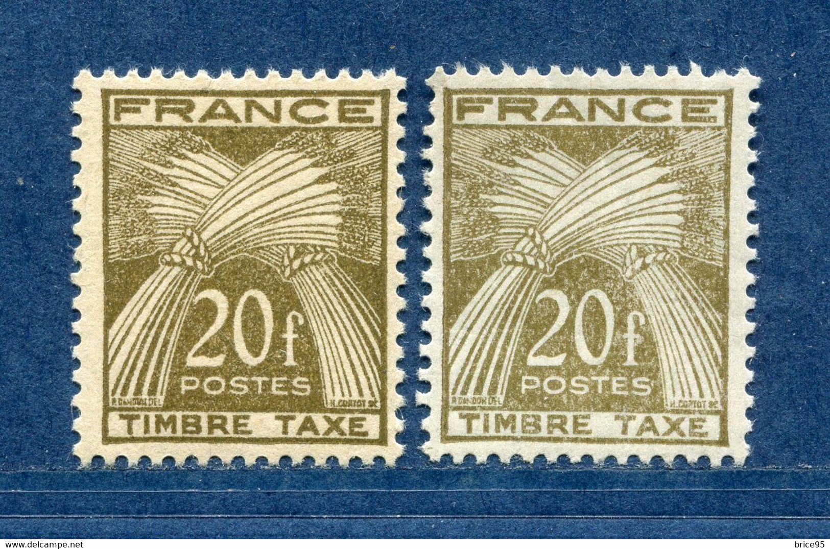 ⭐ France - Variété - YT Taxe N° 77 - Couleurs - Pétouilles - Neuf Sans Charnière - 1943 ⭐ - Nuovi