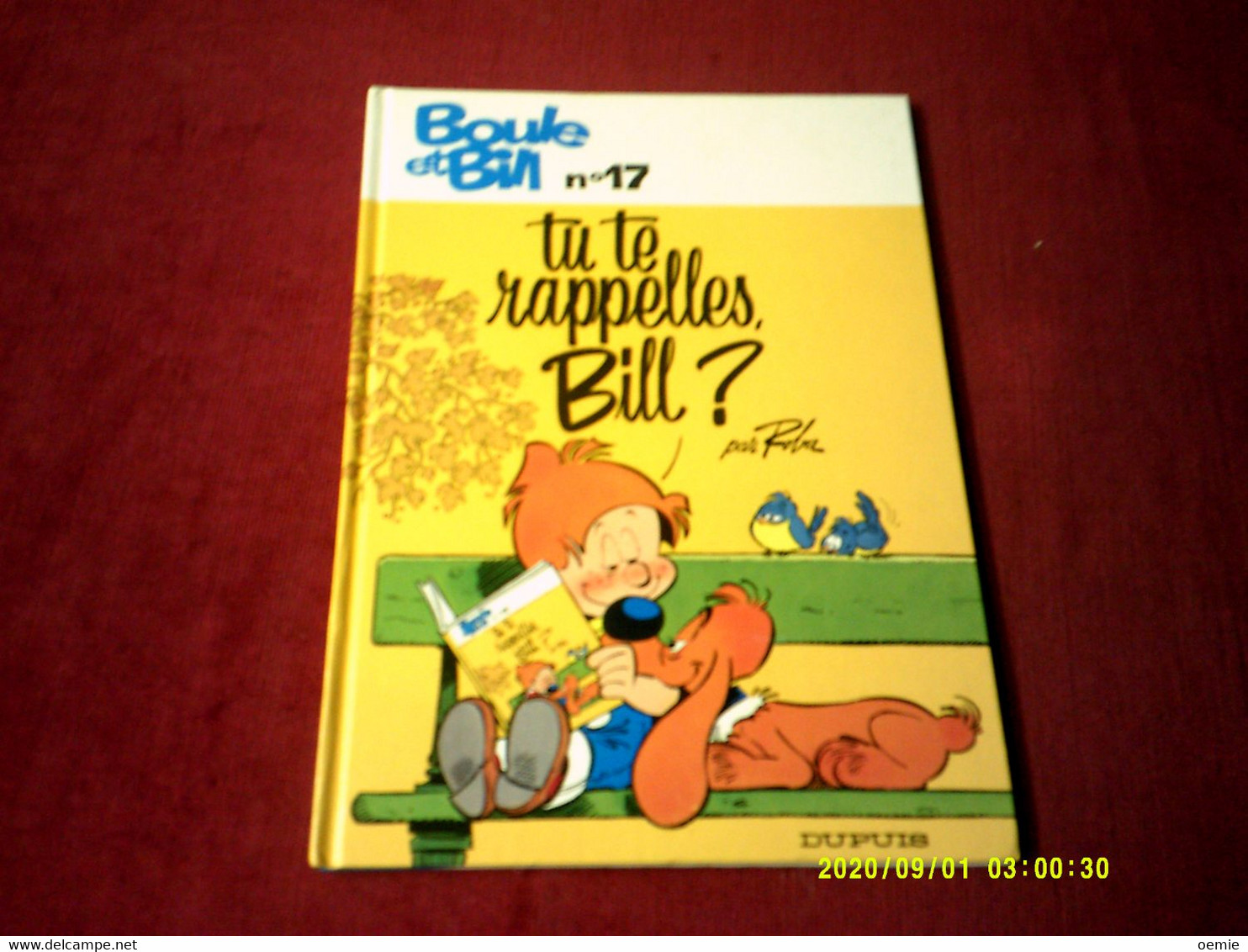 BOULE ET BILL  ALBUM  N° 17  TU TE RAPPELLES BILL ? - Boule Et Bill