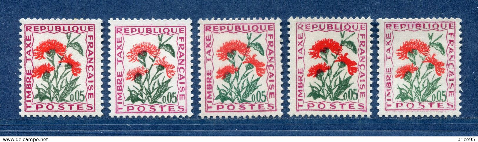 ⭐ France - Variété - YT Taxe N° 95 - Couleurs - Pétouilles - Neuf Sans Charnière - 1964 ⭐ - Ongebruikt