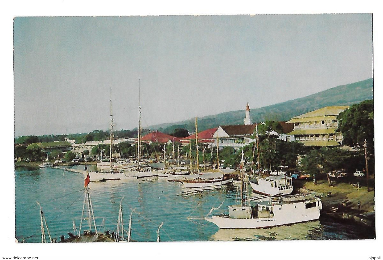 Tahiti - Papeete - Port Patie Réservée Aux Bateaux De Plaisance - écrite 1968 - Polynésie Française