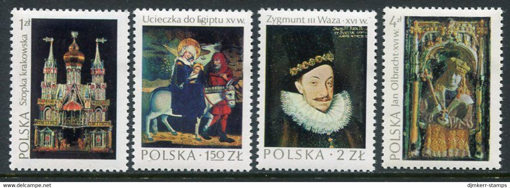 POLAND 1974 Polish Art  MNH / ** . Michel 2346-49 - Ongebruikt