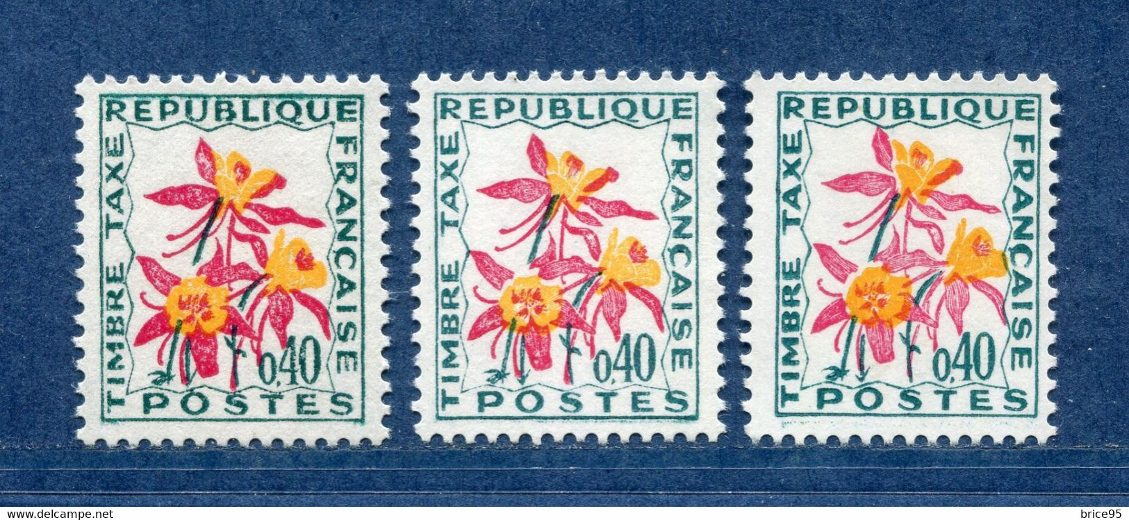 ⭐ France - Variété - YT Taxe N° 100 - Couleurs - Pétouilles - Neuf Sans Charnière - 1964 ⭐ - Ongebruikt