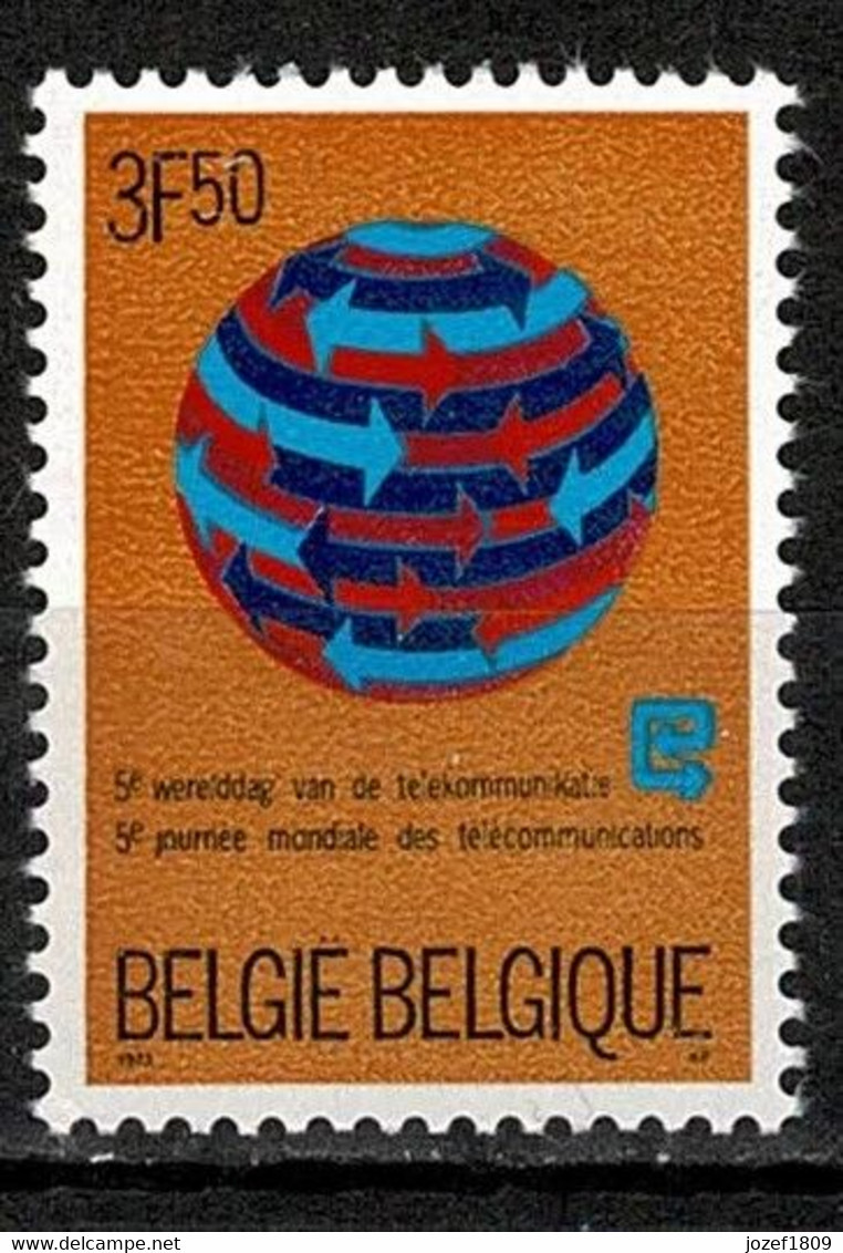 Belgium Space 1973 Intelsat 4. 5th World Telecommunications Day. - Sonstige & Ohne Zuordnung