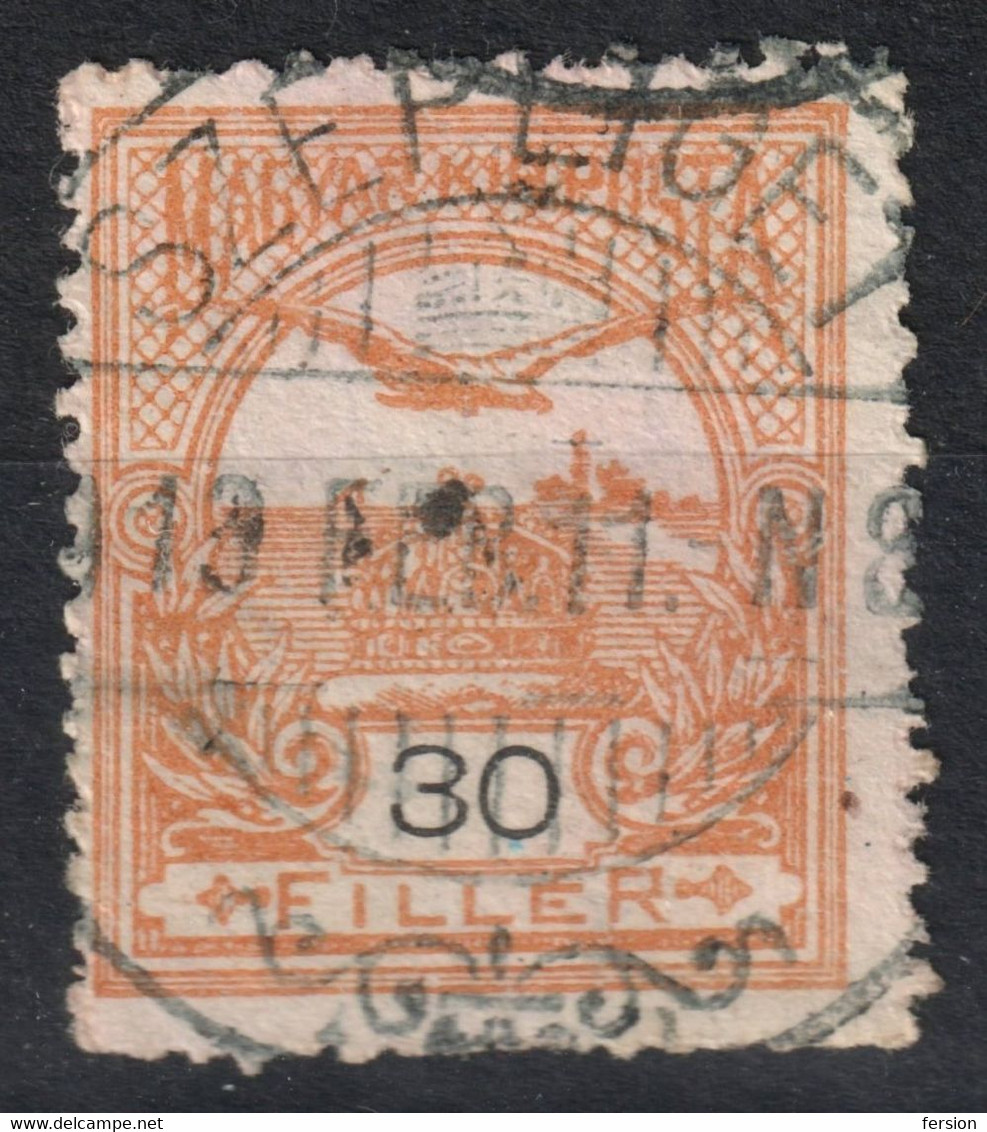 GAJDOBRA SZÉPLIGET Postmark TURUL Crown 1913 Hungary SERBIA Vojvodina BACKA BÁCS BODROG County KuK - 30 Fill - Préphilatélie