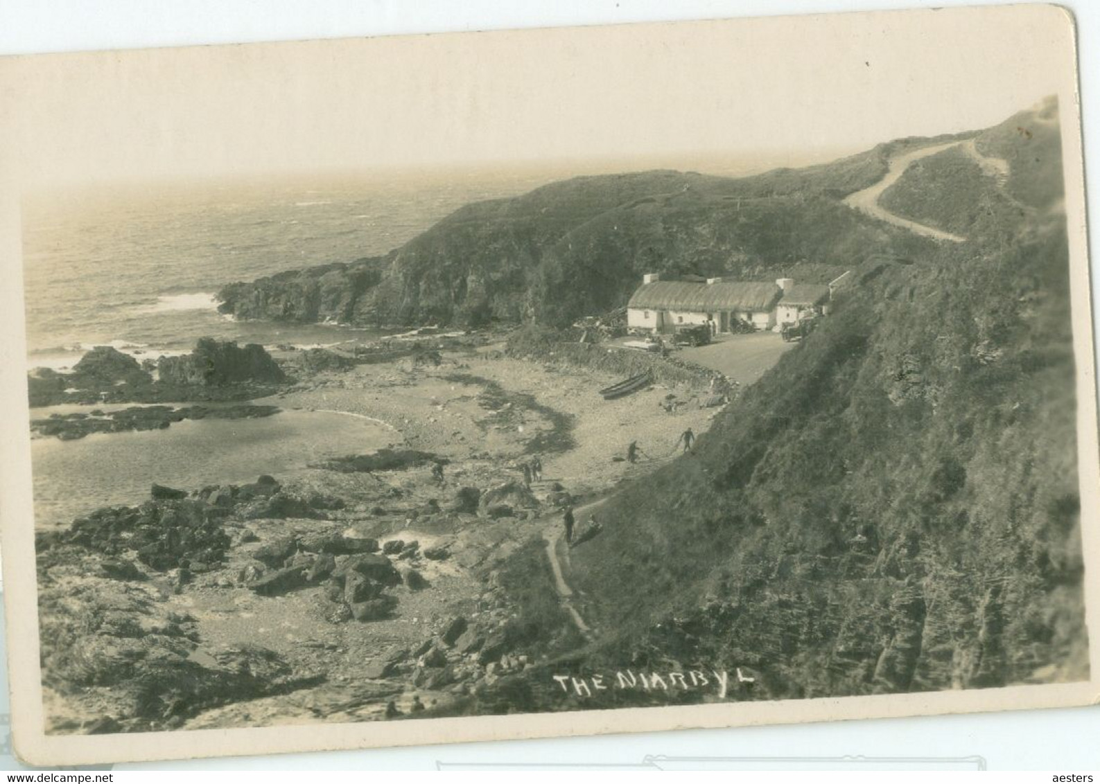 Niarbyl Bay With Manx Cottage - Not Circulated. (V.L. Swales) - Andere & Zonder Classificatie