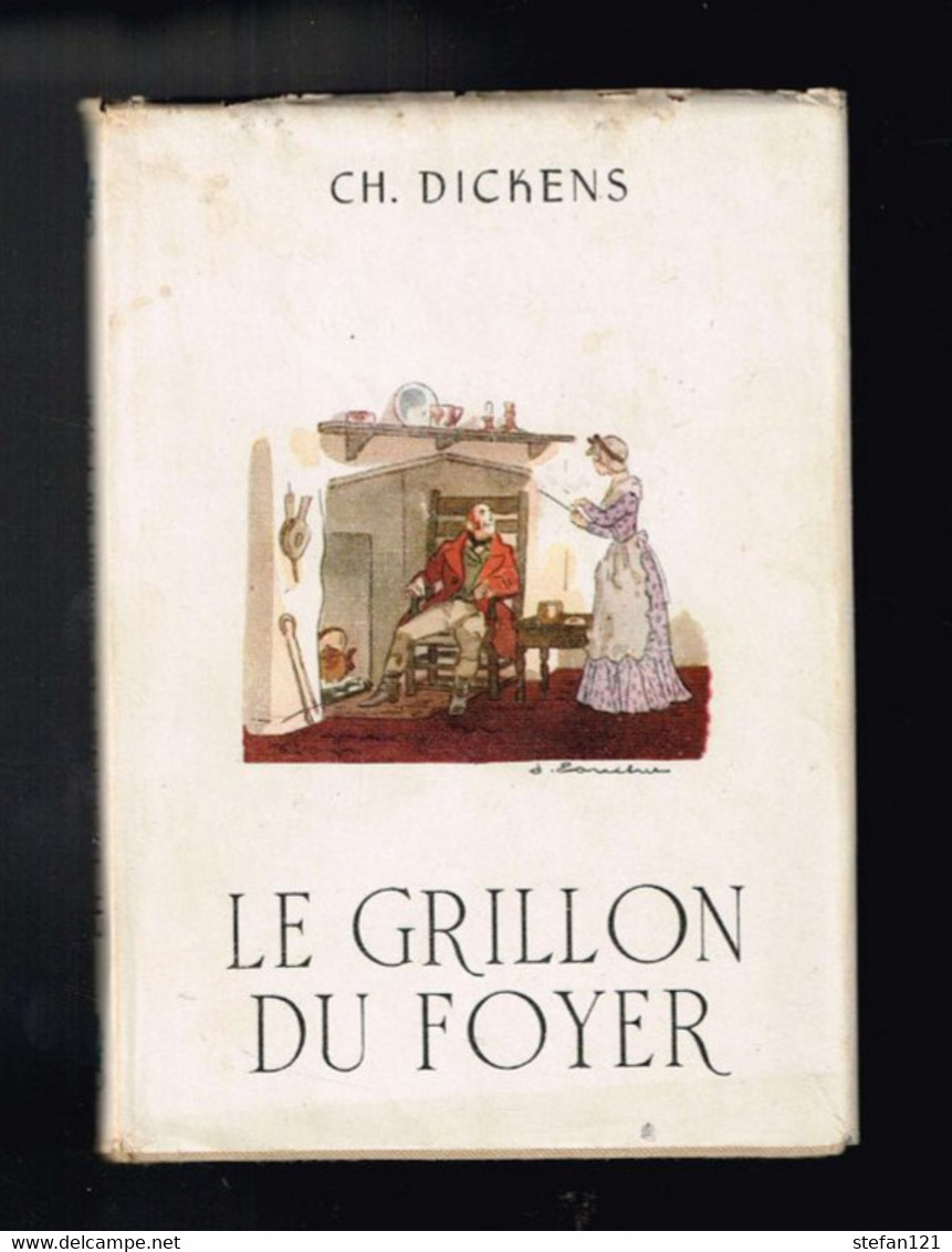 Le Grillon Du Foyer - Conte De Noel - Charles Dickens - 1941 - 190 Pages 16,7 X 12 Cm - Bibliothèque Précieuse