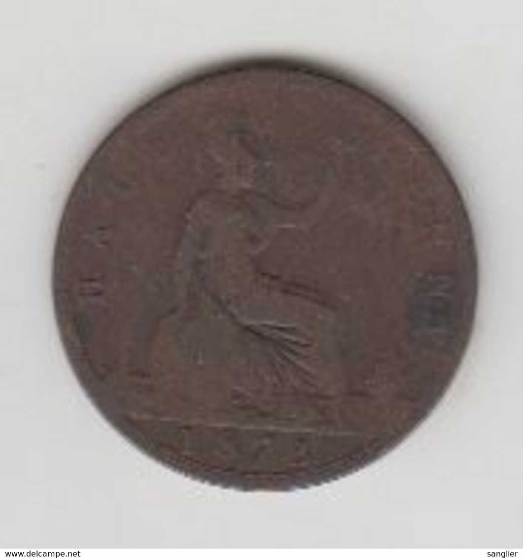 HALF PENNY 1873 - C. 1/2 Penny