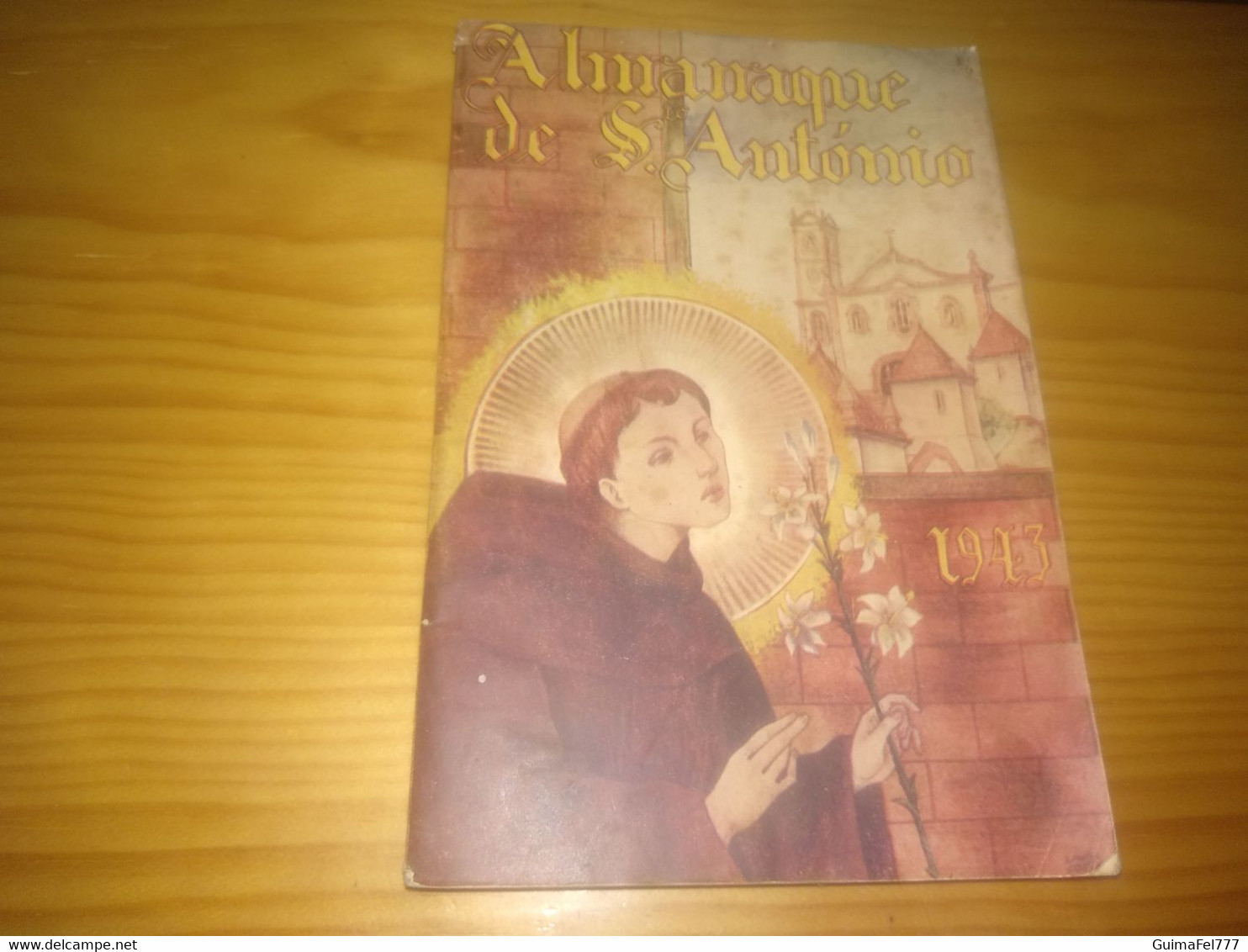 Almanaque Sto. António- Braga Ano 1943 - Sonstige & Ohne Zuordnung