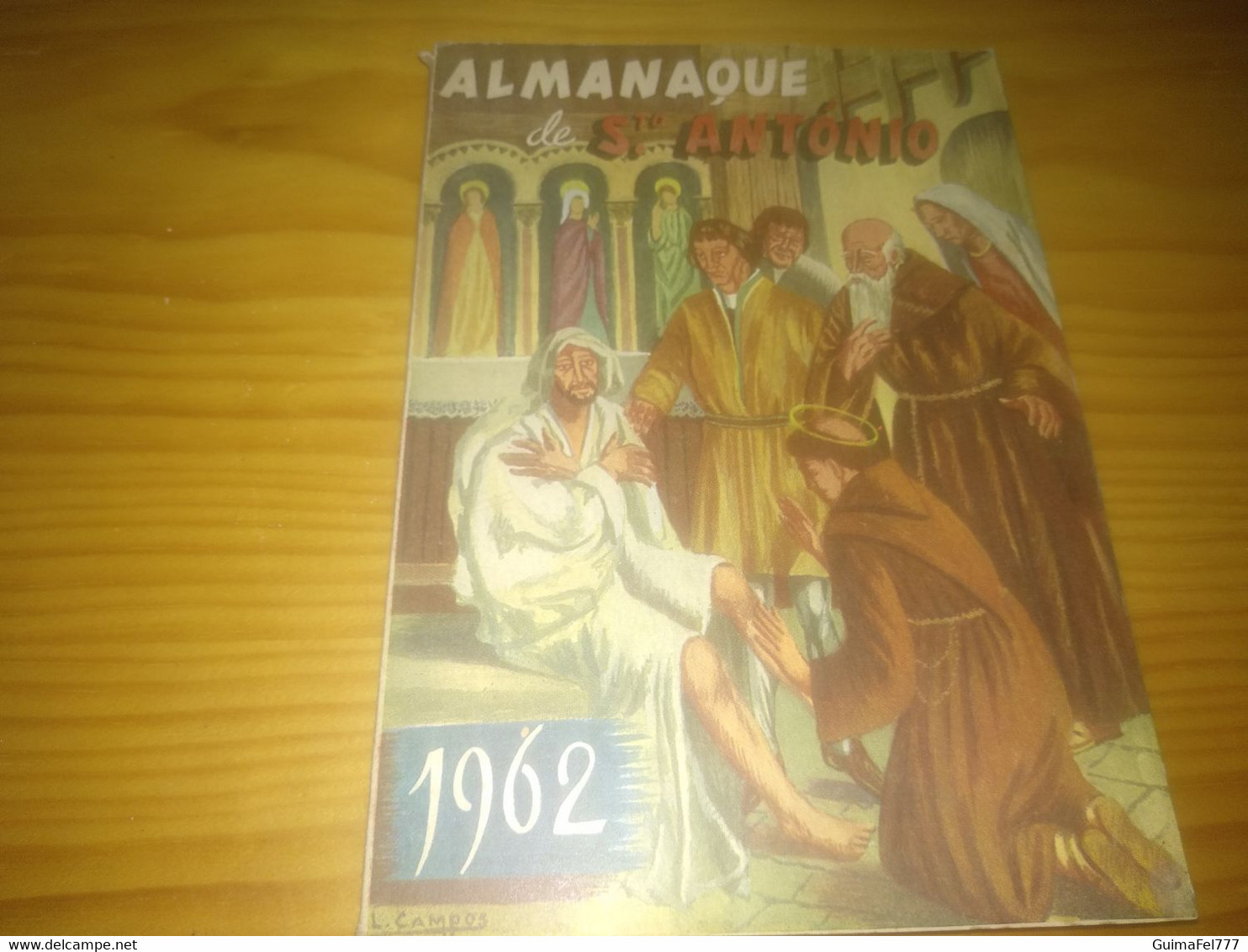 Almanaque Sto. António- Braga Ano 1962 - Altri & Non Classificati