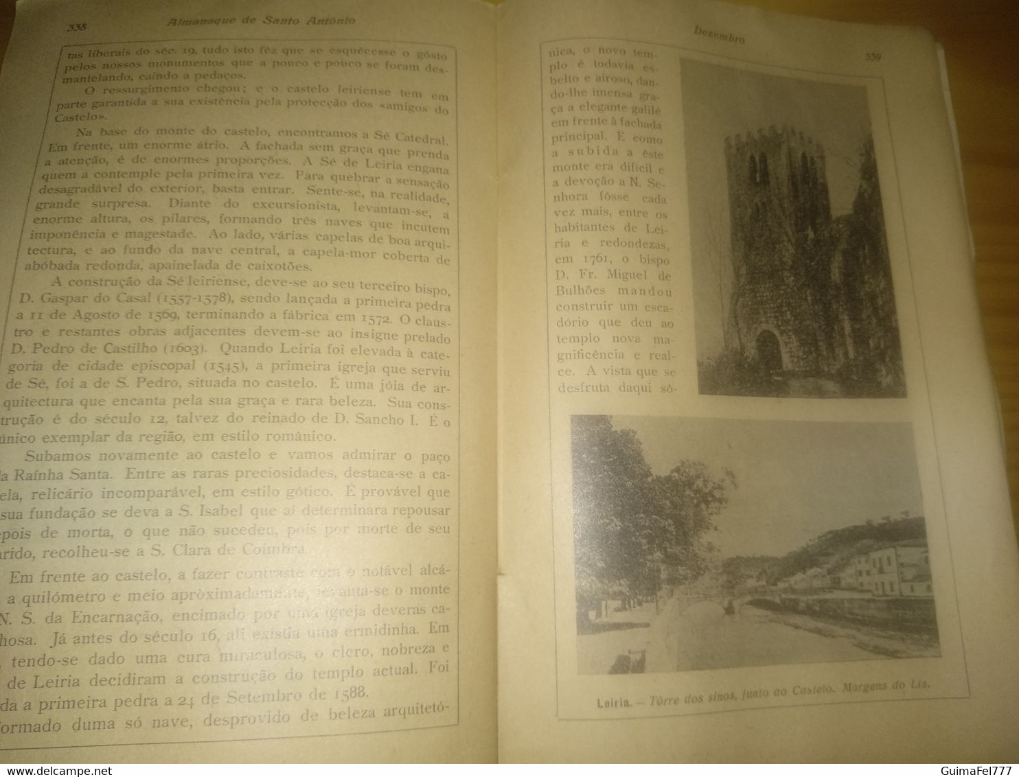 Almanaque Sto. António, - Braga Ano 1935 - Altri & Non Classificati