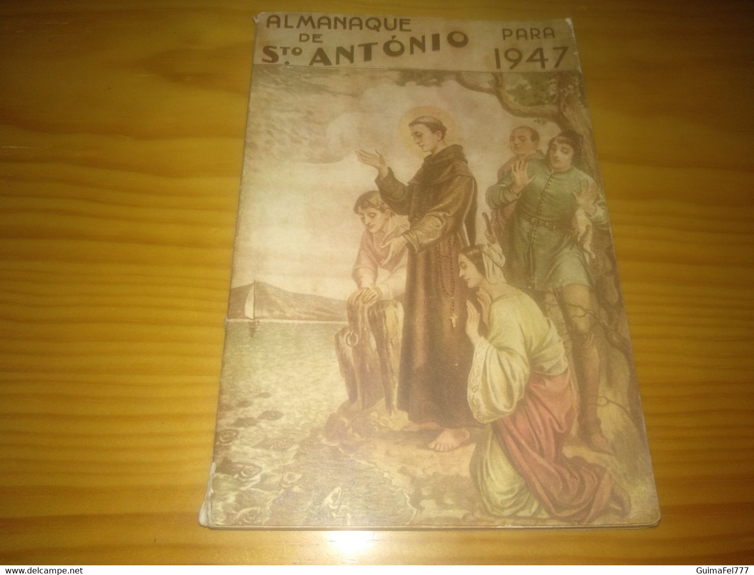 Almanaque Sto. António, - Braga Ano 1947 - Andere & Zonder Classificatie