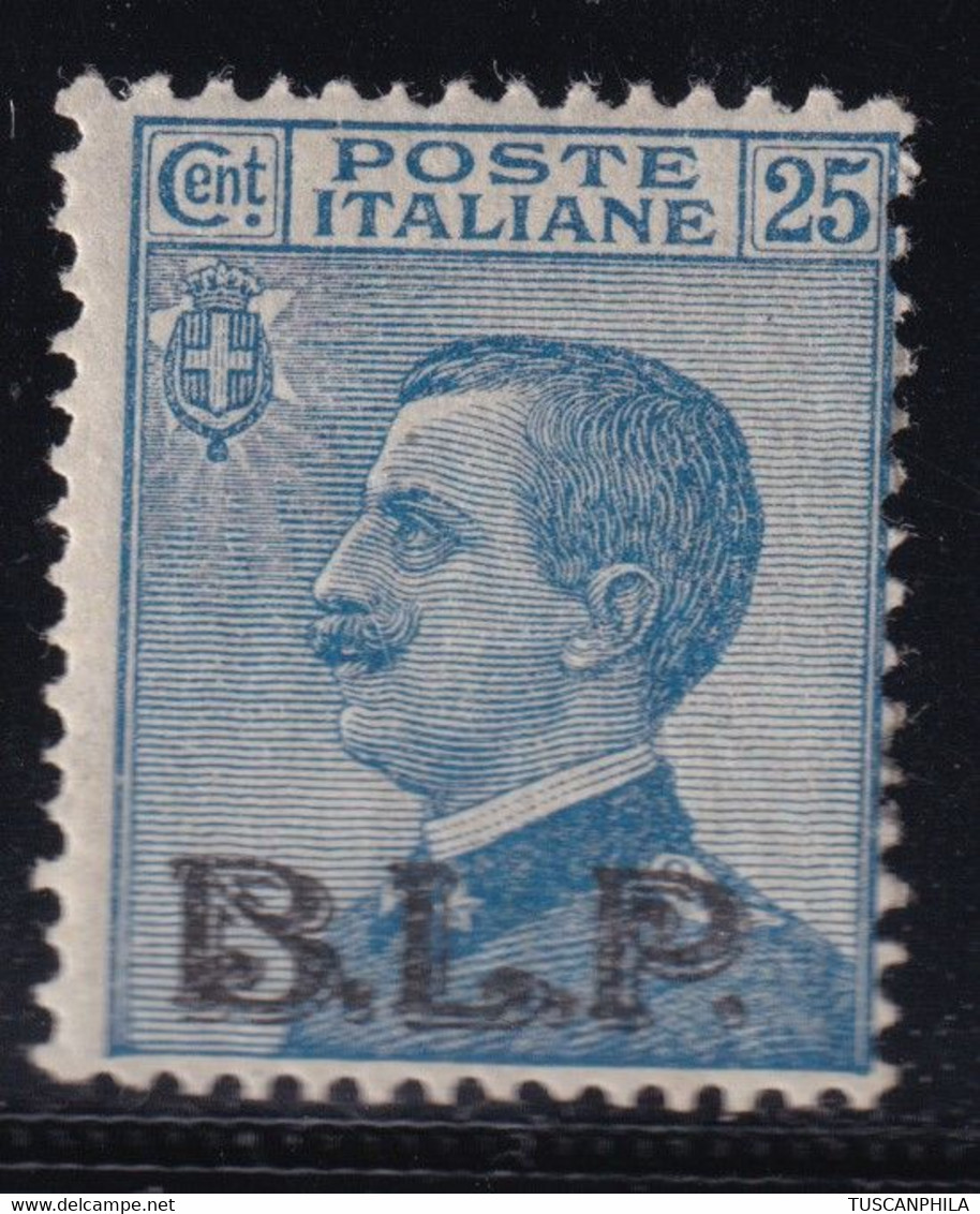 Regno D'Italia 1922 25 C. Azzurro Sass. 8gb MNH** Cv 1400 - Timbres Pour Envel. Publicitaires (BLP)