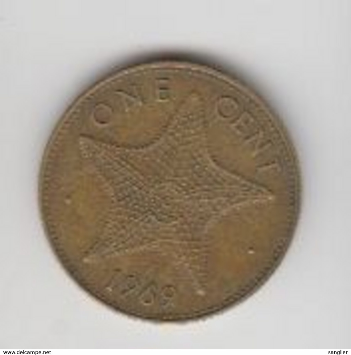 BAHAMA  ISLANDE - ONE CENT 1969 - Bahamas