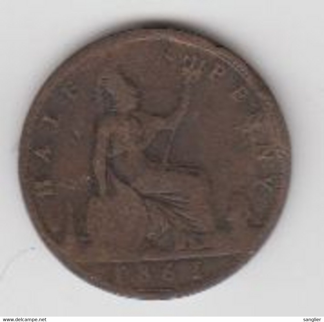 HALF PENNY 1861 - C. 1/2 Penny