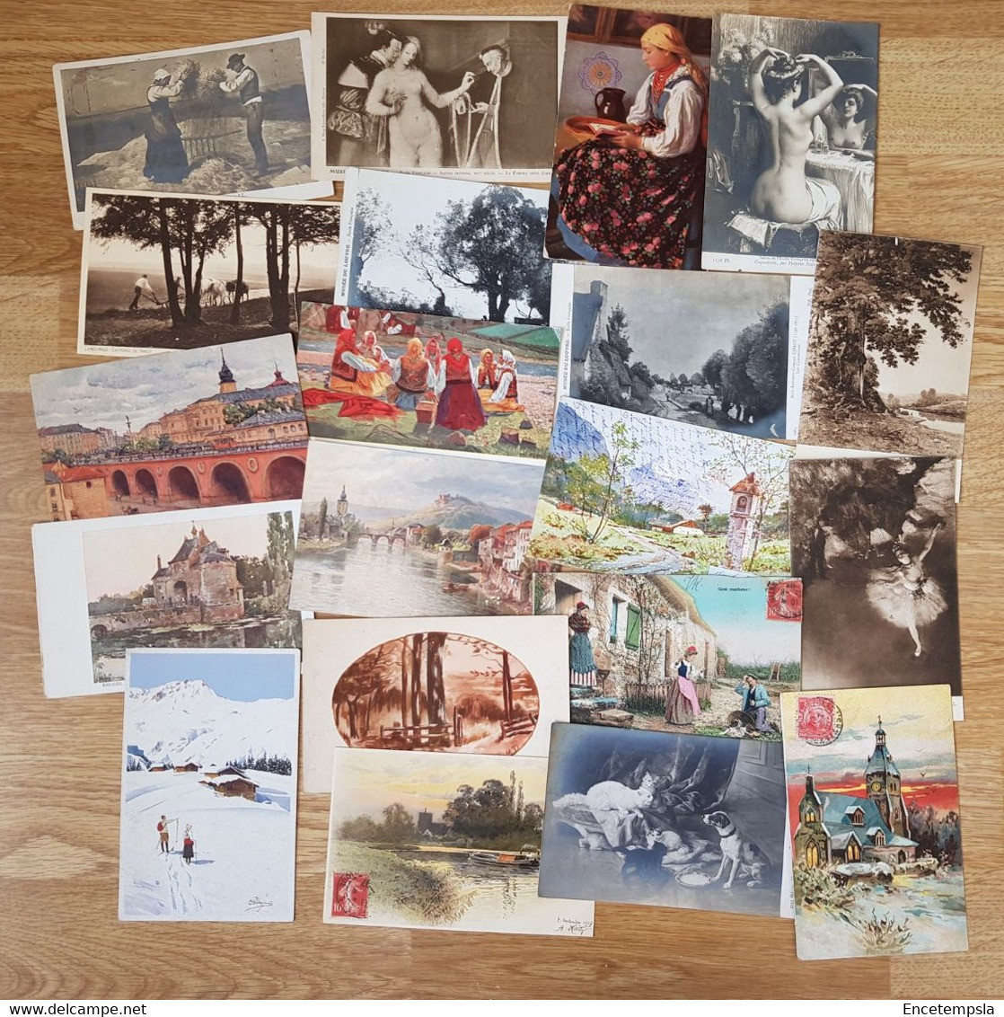 Cartes Postales - Lot 110 Cartes Postales - Art - Tableaux, Sculpture, Paysage... ( Lot Art 2 OK) - 100 - 499 Karten