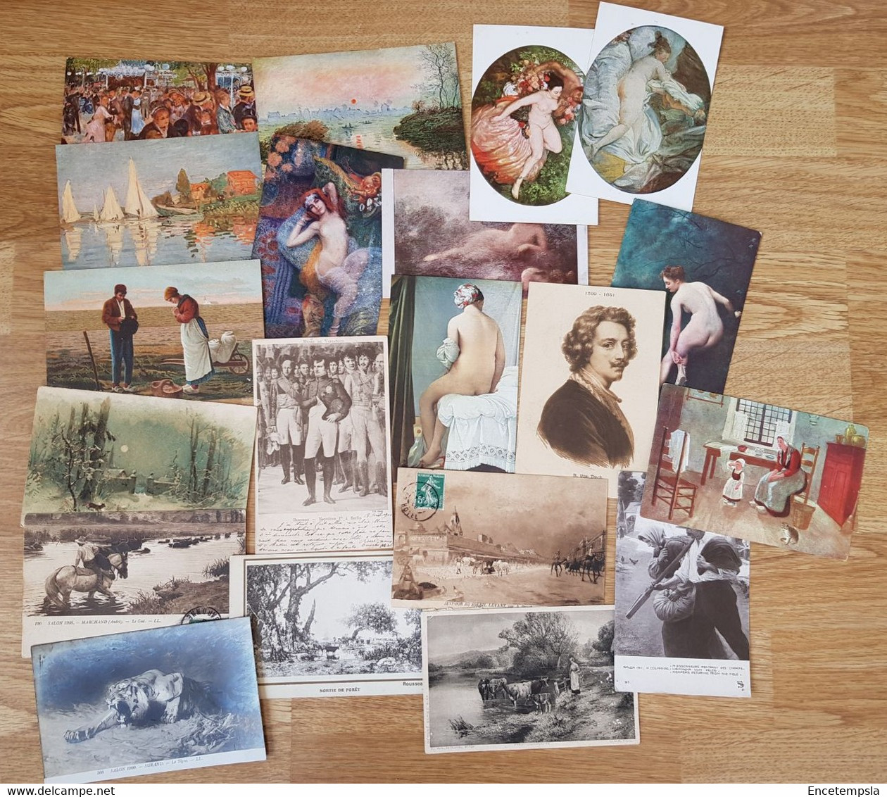 Cartes Postales - Lot 110 Cartes Postales - Art - Tableaux, Sculpture, Paysage... ( Lot Art 2 OK) - 100 - 499 Karten