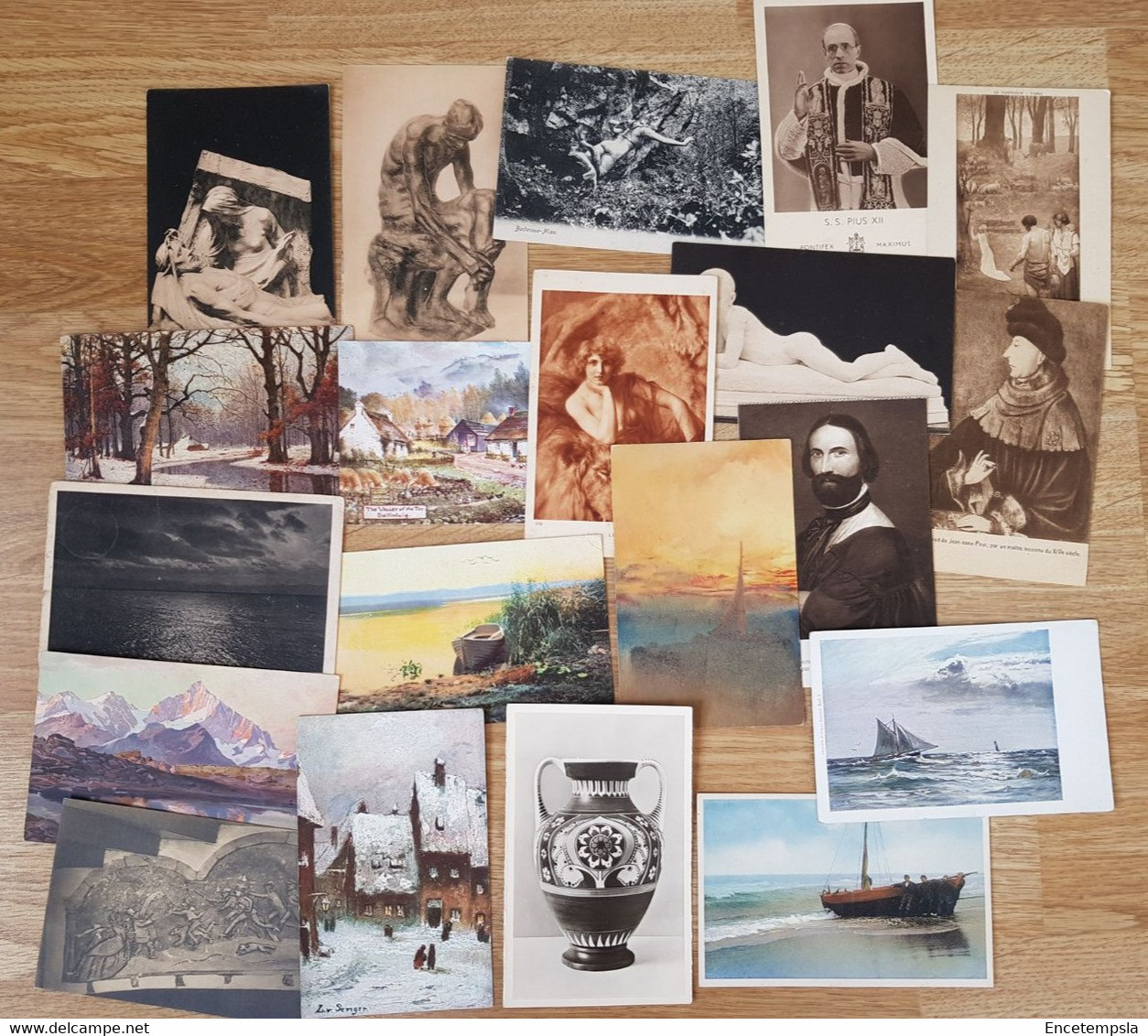 Cartes Postales - Lot 110 Cartes Postales - Art - Tableaux, Sculpture, Paysage... ( Lot Art 2 OK)