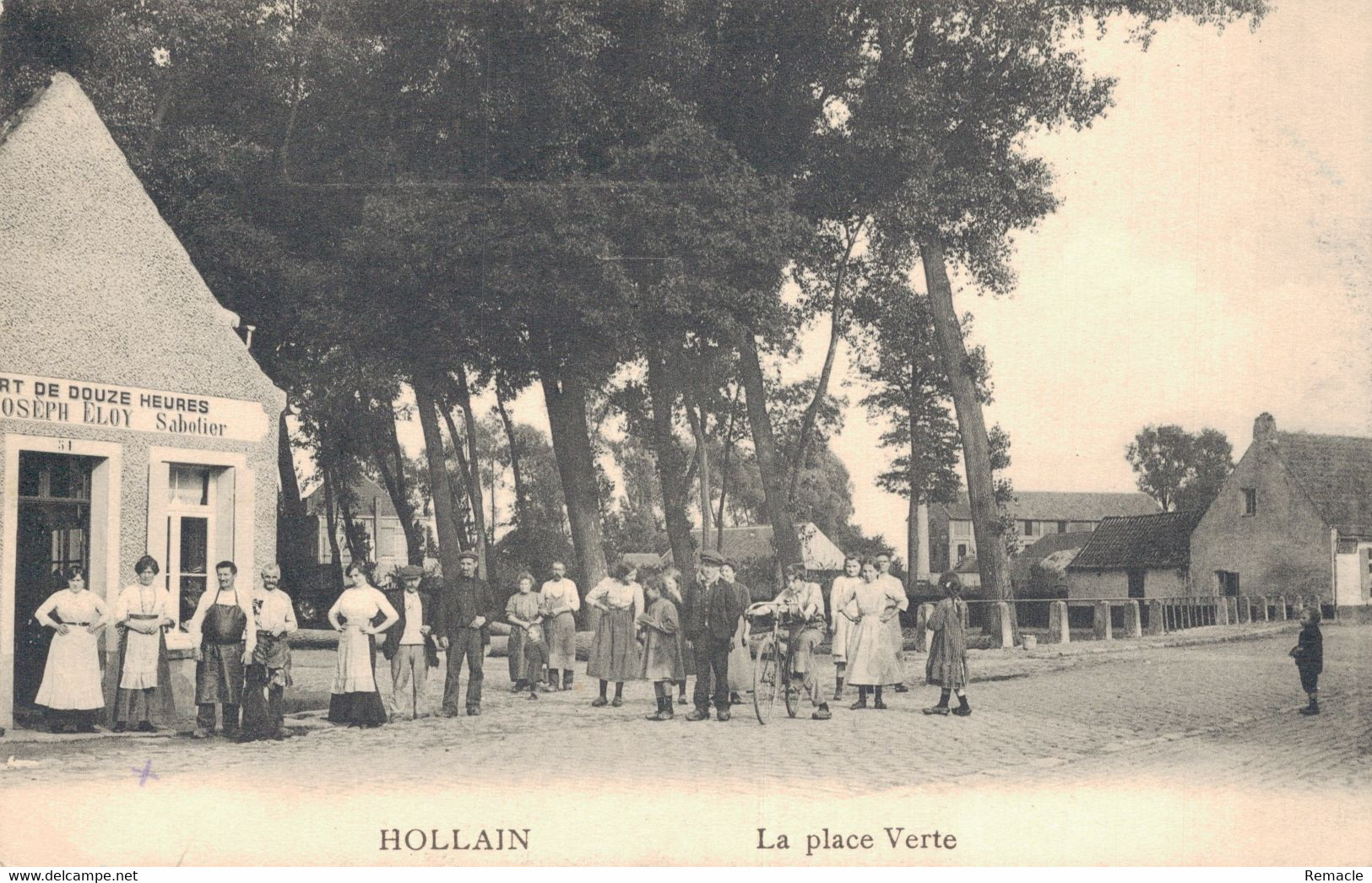 Hollain La Place Verte  Sabotier Rare - Brunehaut