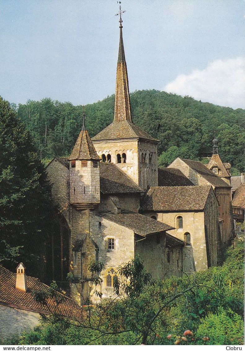 L'Eglise Abbatiale De Romainmôtier, Photo Marcel Rouge - Romainmôtier-Envy