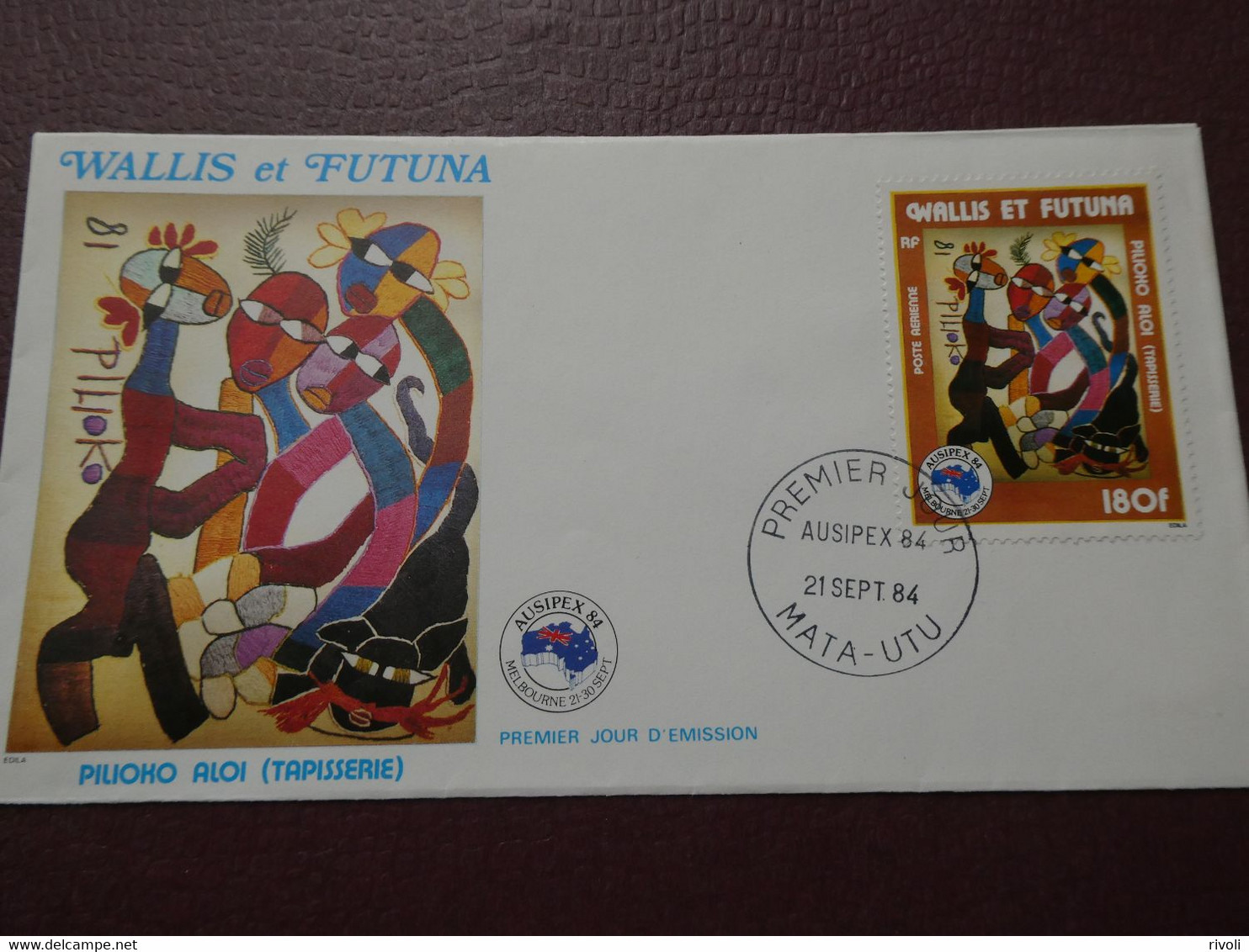 WALLIS ET FUTUNA FDC 1982 - PA114 - Storia Postale