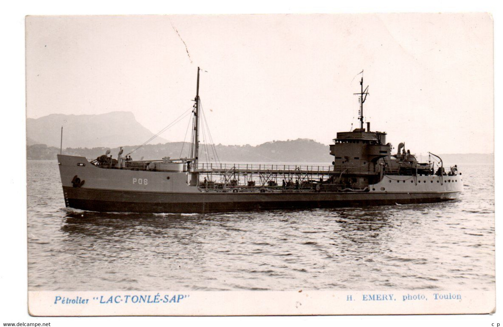 Bateaux - Petrolier  - Lac Tonlé Sap    - CPA° - El - Tankers