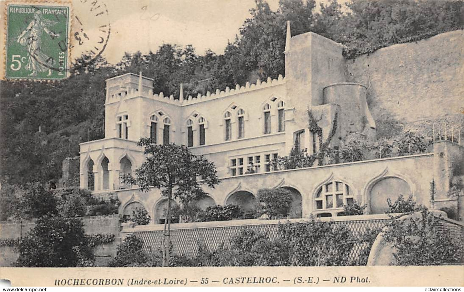 Rochecorbon         37          Castelroc  N° 55     (voir Scan) - Rochecorbon