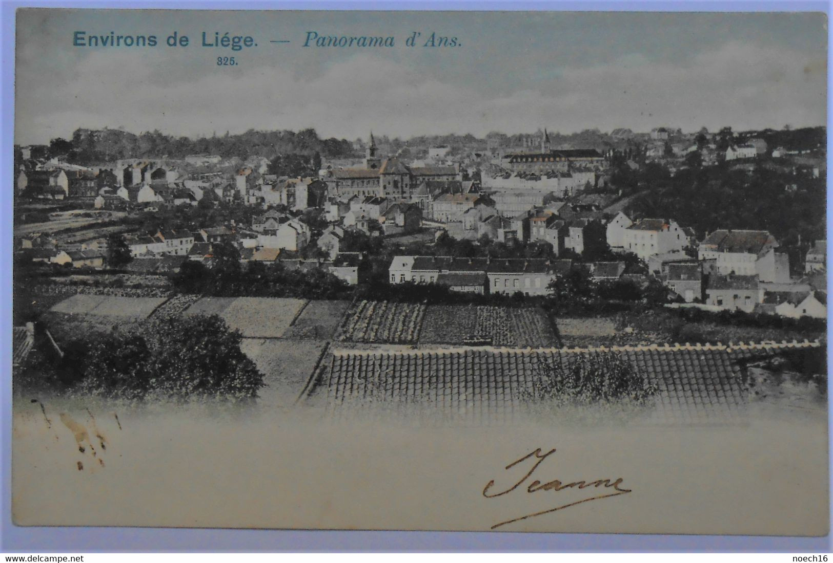 CPA Colorisée 1903 - Environs De Liège - Panorama D'Ans - Ans