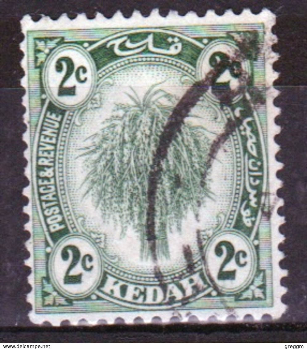 Malaysia Kedah 1921 Single 2c Definitive Stamp Which Is I Believe Cat No 27 In Fine Used - Kedah